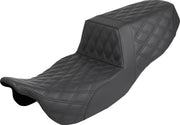 Saddlemen Step-Up Seat for 2015-2025 Harley-Davidson Black 2-Up Seat Saddlehyde™