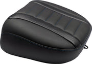 Mustang Deluxe Touring Passenger Seat for 2023-2026 Harley-Davidson Black Blue Vinyl #88402SB