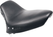 Saddlemen 13 in. Wide SaddleHyde Renegade Deluxe Solo Seat W/Studs for 1984-1999 Harley-Davidson Softail Motorcycles Black
