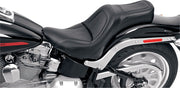 Saddlemen SaddleHyde King Seat w/o Driver Backrest for 2006-2016 Harley-Davidson Softail Motorcycles Black #806-12-052