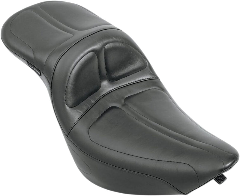 Le Pera Maverick Daddy Long Legs Seat Black One-Piece Vinyl