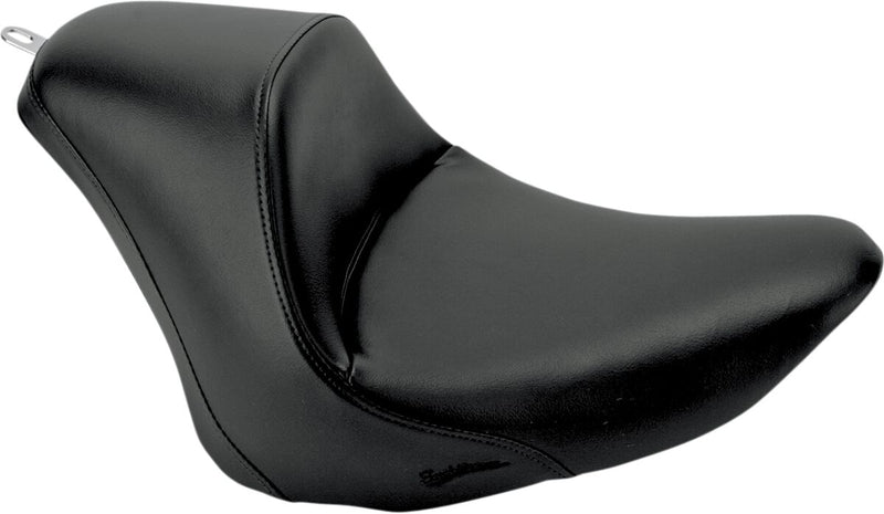 Saddlemen Renegade Heels Down Solo Seat for 2006-2016 Harley-Davidson Softail Motorcycles Black
