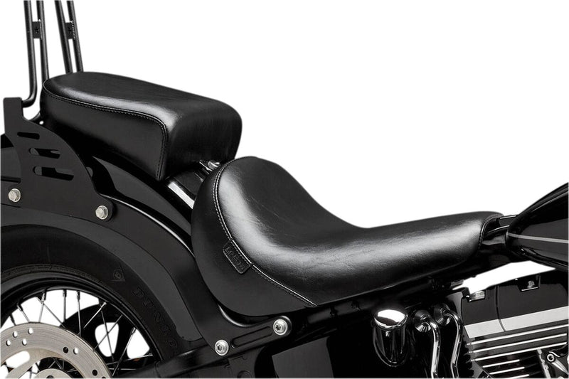 Le Pera Bare Bones Series Pillion Pad Black Deluxe Passenger Vinyl #LKS-007PDX