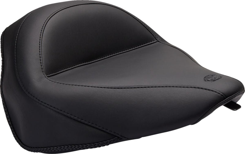 Mustang Wide Vintage Solo Seat Black #76752