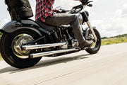 Mustang Wide Tripper™ Solo Seat Black Vintage Synthetic Leather Each