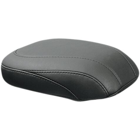 Mustang Wide Tripper™ Rear Seat Pillion Pad Black Synthetic Leather #76761