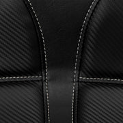 Saddlemen SaddleHyde GC-Style Dominator Solo Seat w/ Backrest Option for 2001-2016 Harley-Davidson Heritage Softail and 2006-2017 Harley-Davidson Softail Deluxe Motorcycles Black #806-15-0042