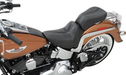 Saddlemen SaddleHyde GC-Style Dominator Solo Seat w/ Backrest Option for 2001-2016 Harley-Davidson Heritage Softail and 2006-2017 Harley-Davidson Softail Deluxe Motorcycles