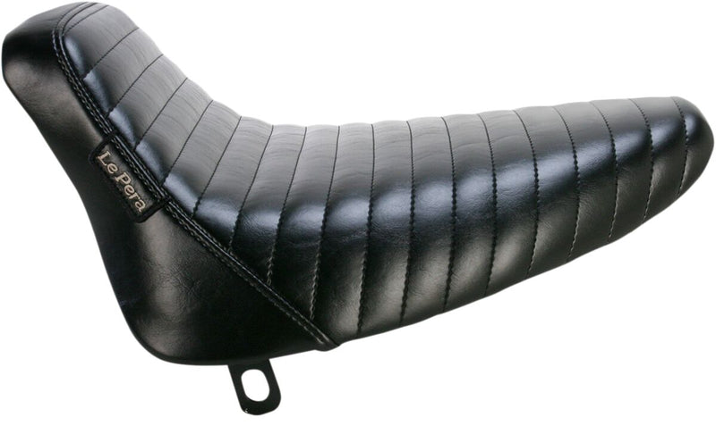 Le Pera Bare Bones Solo Seat Black Vinyl #LN-007PT