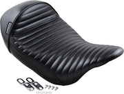 Le Pera Stubs Cafe Seat Black Solo Seat Vinyl #LK-427PT