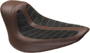 Mustang Fred Kodlin Signature Series Brown And Black Solo Seat For Harley-Davidson 13-17 Breakout Models