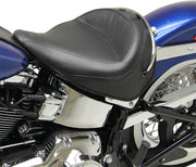 Mustang Vintage Wide Solo Vinyl Seat Black Solo Seat Each