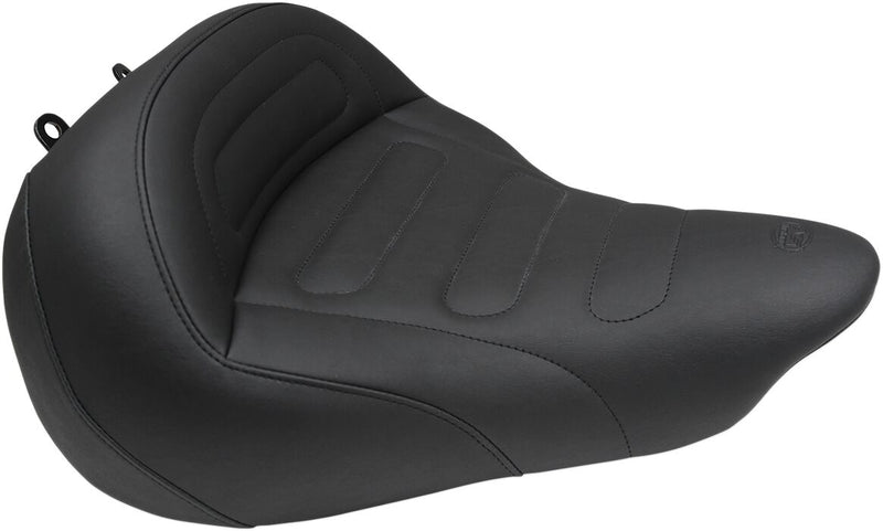 Mustang Solo Touring Breakout Seat Black Solo Seat Vinyl #76578