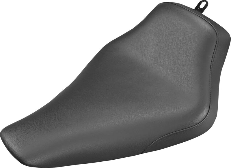 Saddlemen Black Renegade Plain Touring Solo Seat for 2016-2017 Harley-Davidson Softail Slim S - FLSS and 2012-2017 Harley-Davidson Softail Slim - FLS Motorcycles