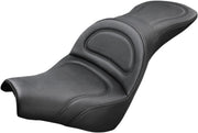 Saddlemen Black Explorer Seat w/o Drivers Backrest for 2018-2026 Harley-Davidson Softail Motorcycles