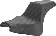 Saddlemen Step-Up Front LS Seat in Black 2018-2025 Fat Boy FLFB & 2023-2025 Breakout FXBR Models