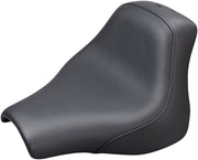 Saddlemen Black Renegade Plain Touring Solo Seat for 2018-2019 Harley-Davidson Softail Fat Bob - FXFB and 2018-2023 Harley-Davidson Softail Fat Bob 114 - FXFBS Motorcycles