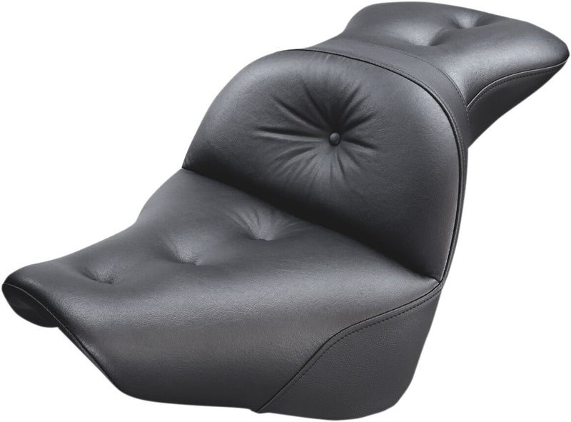 Saddlemen Explorer Road Sofa Seat for 2018,2023-2026 Harley-Davidson Softail Motorcycles Black