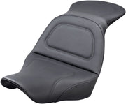 Saddlemen Black Explorer Seat w/o Driver Backrest for 2018-2026 Harley-Davidson Softail Motorcycles