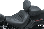 Mustang Max Profile Passenger Touring Seat Black Vinyl #79335