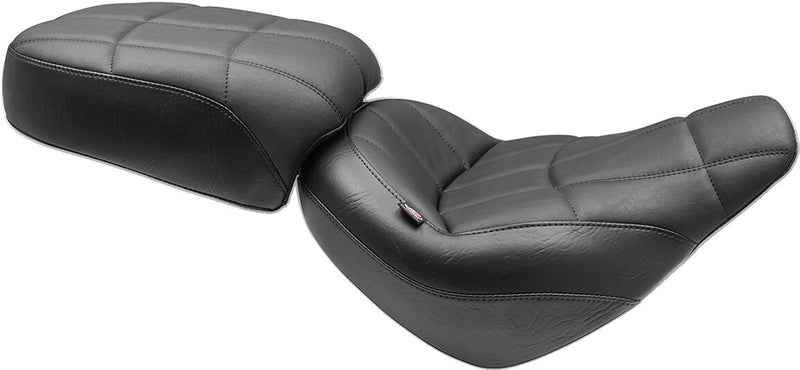 Mustang Wide Tripper™ Rear Seat Pillion Pad Black #75161