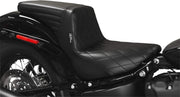 Le Pera Kickflip Seat Black 2-Up Seat BikerTec Vinyl #LY-590DM