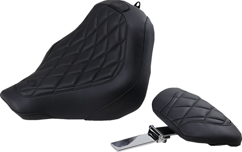 Mustang Wide Tripper™ Seat Black #83034