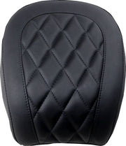 Mustang Seats Black Wide Tripper Diamond Stitch Passenger Seat for 2021-2024 Harley-Davidson Softail Street Bob - FXBBS and 2018-2020,2025-2026 Harley-Davidson Softail Street Bob - FXBB Motorcycles