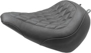 Mustang Seats Black Wide Tripper Diamond Stitch Front Solo Seat for 2018-2019 Harley-Davidson Softail Breakout - FXBR and 2018-2020 Harley-Davidson Softail Breakout 114 - FXBRS Motorcycles