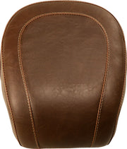 Mustang Seats Brown Wide Tripper Vintage Stitch Passenger Seat for 2018-2020,2025-2026 Harley-Davidson Softail Street Bob - FXBB and 2021-2024 Harley-Davidson Softail Street Bob - FXBBS Motorcycles