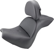Saddlemen Explorer PT Seat With Driver's Backrest in Black For 2018-2022 Softail Breakout Models