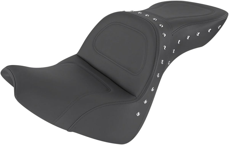 Saddlemen Explorer Special Seat in Black With Chrome Studs For 2018-2022 Softail Breakout Models
