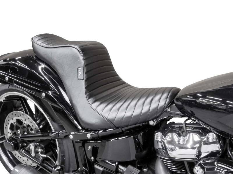 Le Pera Cherokee 2 Up Pleated Seat For Harley-Davidson 2018-2025 Softail FXBR Breakout Models #LYB-020PT
