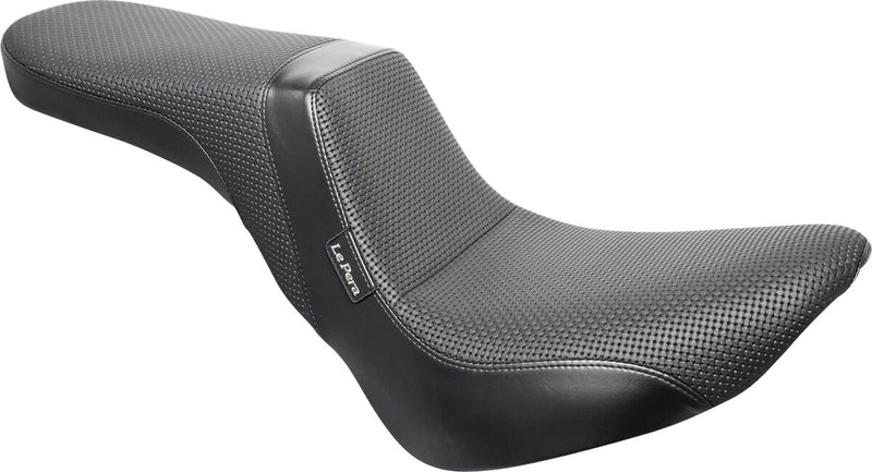 Le Pera Daytona 2 Up Basket Weave Seat For Harley-Davidson 2018-2025 Softail FXBR Breakout Models #LYB-543BW