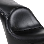 Le Pera Maverick 2 Up Smooth Seat For Harley-Davidson 2018-2025 Softail Deluxe FLDE & Heritage FLHC Models #LYX-910S