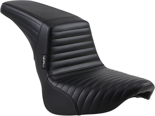 Le Pera Kickflip Seat Black 2-Up Seat BikerTec Vinyl