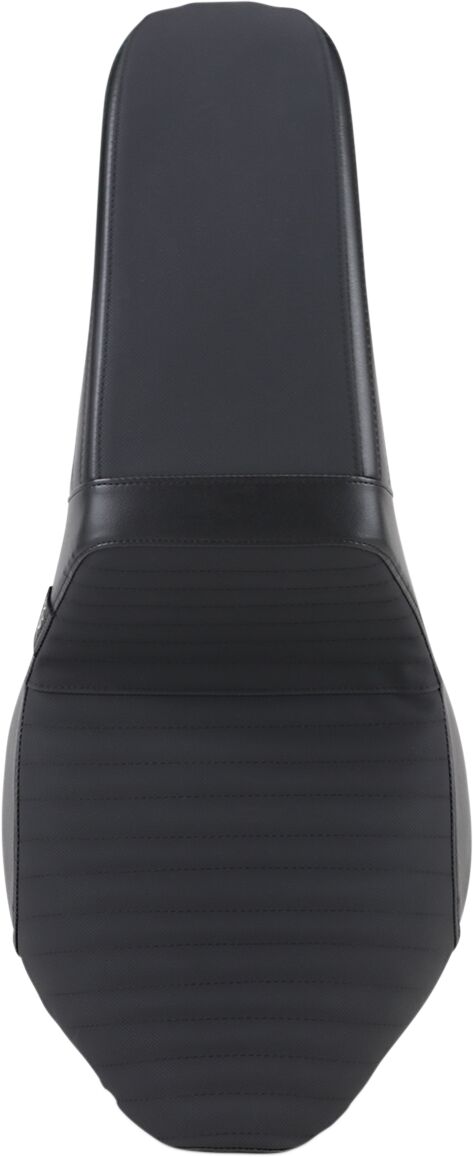 Le Pera Kickflip Seat Black 2-Up Seat BikerTec Vinyl Each