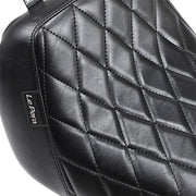 Le Pera Bare Bones Diamond Stitched Solo Seat For Harley-Davidson 2018-2025 Softail Fat Boy FLFB/FLFBS Models