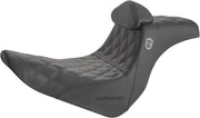 Saddlemen Pro Series SDC Performance Gripper Seat for 2018-2026 Harley-Davidson Softail Motorcycles Black Fitment Harley-Davidson