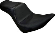 Le Pera Tailwhip Seat Black 2-Up Seat BikerTec #LYR-580BW