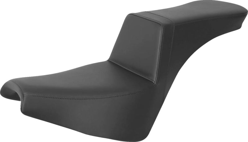 Saddlemen Step-up Seat - 2-Up Seat, Saddlehyde™, Each - Black for Harley-Davidson Softail 2018-2026