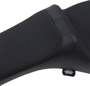 Drag Specialties Black Smooth Predator III Slip Stop Seat for 2018-2026 Harley-Davidson Softail Motorcycles