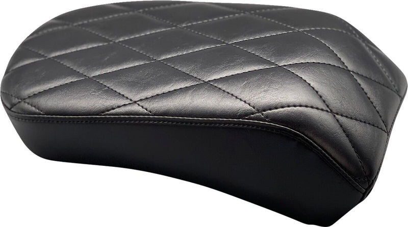 Le Pera Bare Bones Series Pillion Pad Black Passenger Vinyl #LYB-007PDM