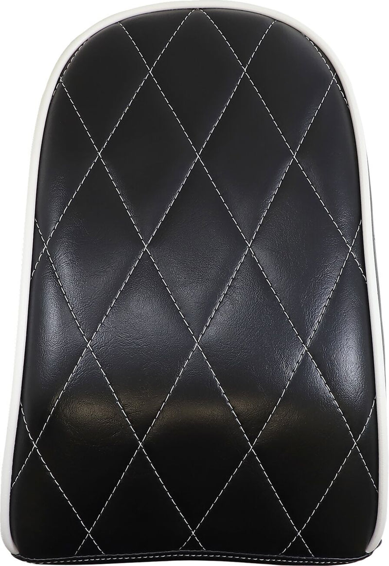 Le Pera Bare Bones Series Pillion Pad Black Passenger Vinyl #LYB-007PDMWTP