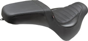 Mustang Squareback 2-Up Seat for 2018-2023 Harley-Davidson Black Foam Vinyl #76005