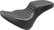Mustang Squareback 2-Up Seat for 2018-2020 Harley-Davidson FXBR Black Foam Vinyl Each