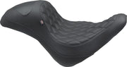 Mustang Extreme Fastback™ Seat for 2018-2026 Harley-Davidson Tripper Fastback™ Black One-Piece Foam Polyurethane #75838