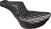 Le Pera Tailwhip Seat Black 2-Up Seat BikerTec