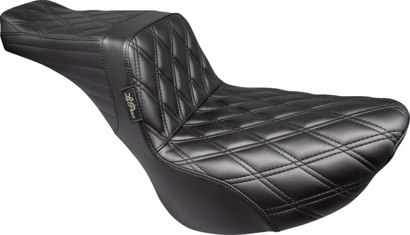 Le Pera Tailwhip Seat Black 2-Up Seat BikerTec