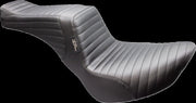 Le Pera Tailwhip Seat Black 2-Up Seat BikerTec